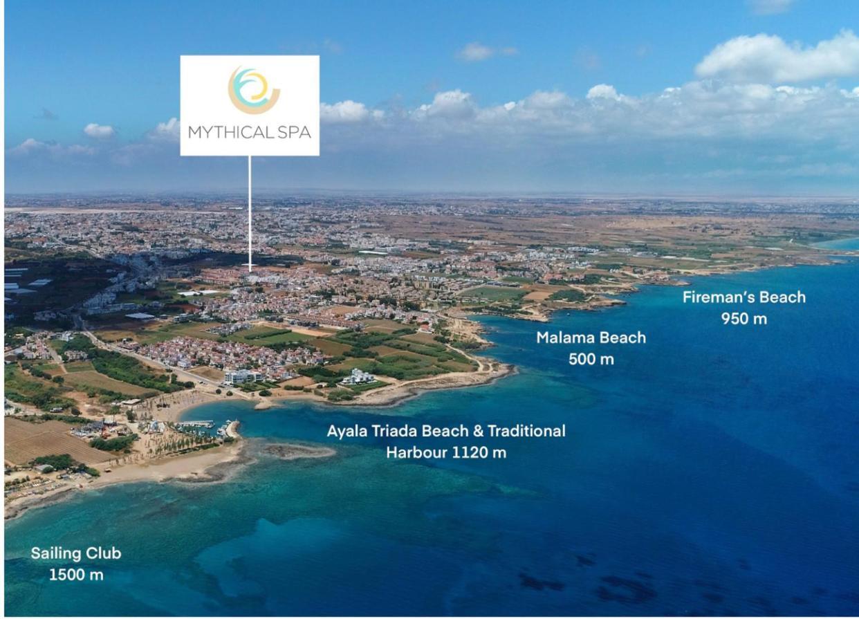Villa Kolibri- Mythical Sands Paralímni Eksteriør bilde